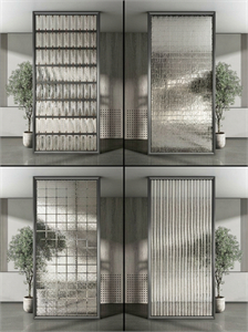 Folding screen Skp Files 
